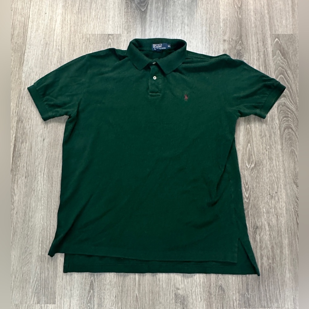 Vintage Ralph Lauren Dark Green Polo Shirt #preppy #golf #summer